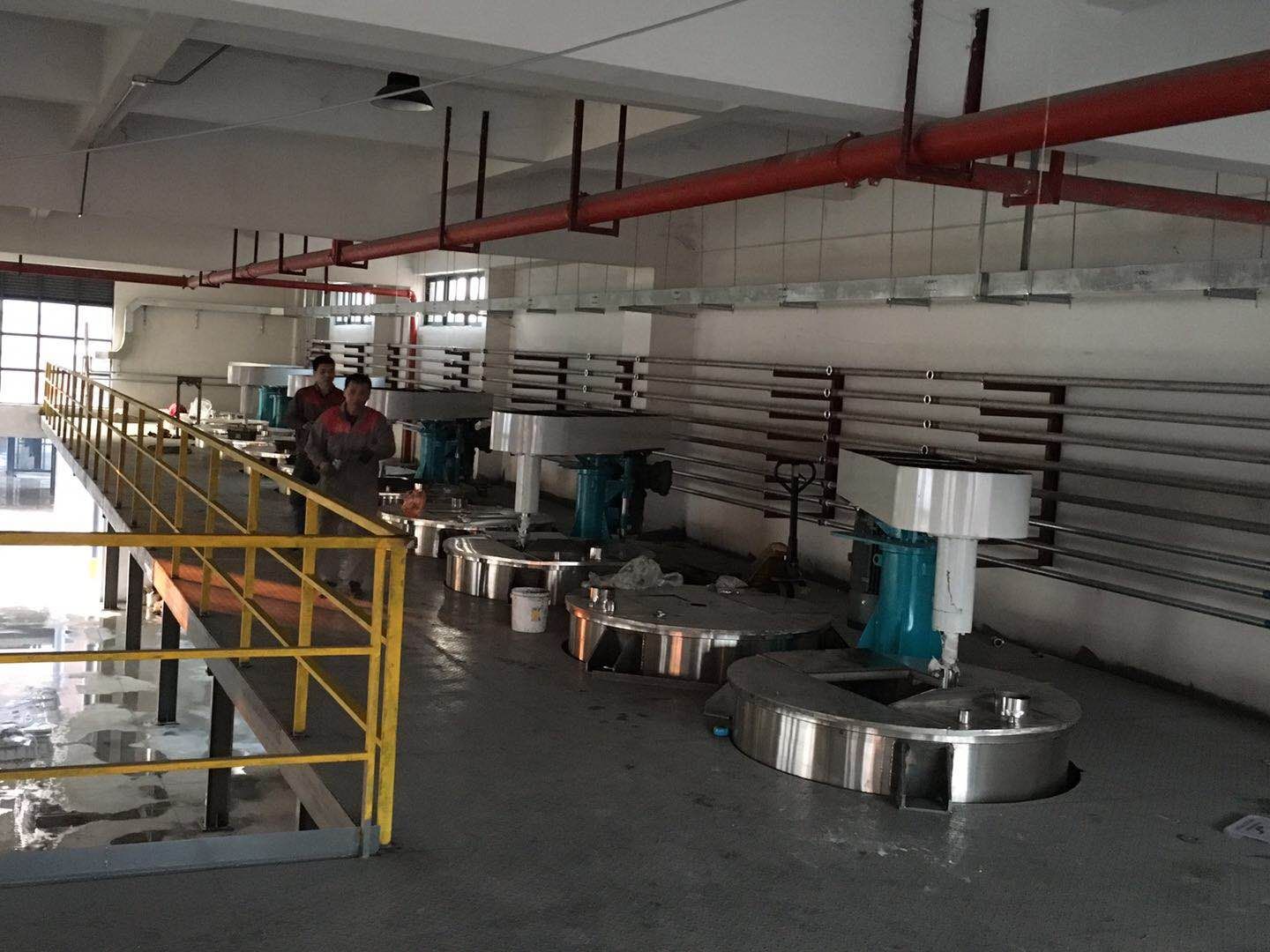 廣東中山印刷油墨客戶訂購75kw平臺(tái)式分散機(jī)現(xiàn)場